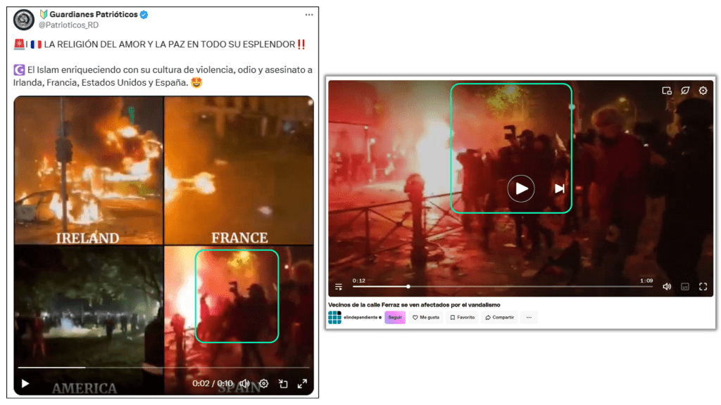 disturbios islam españa