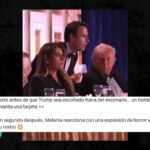 melania trump cena corresponsales