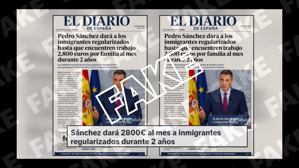 Sánchez 2.8000 euros regularizados