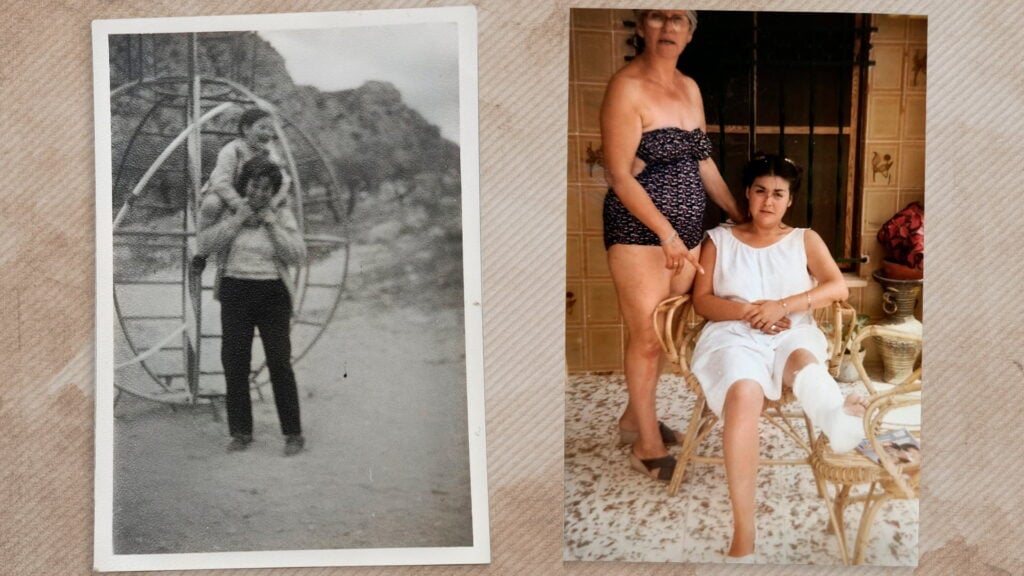 Paquita Beltrán y Olga Mateu