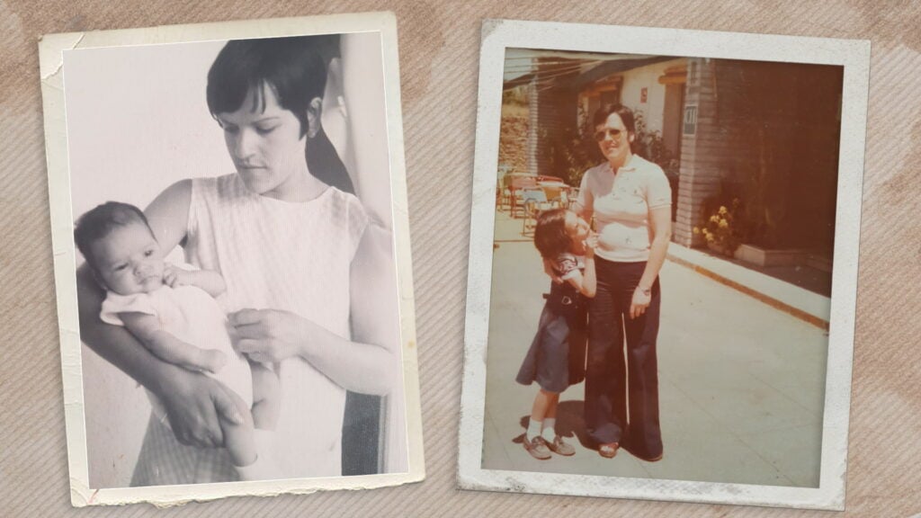 Yolanda Morales y María de los Ángeles Morales