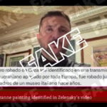 Zelenski Cézanne cuadro robado