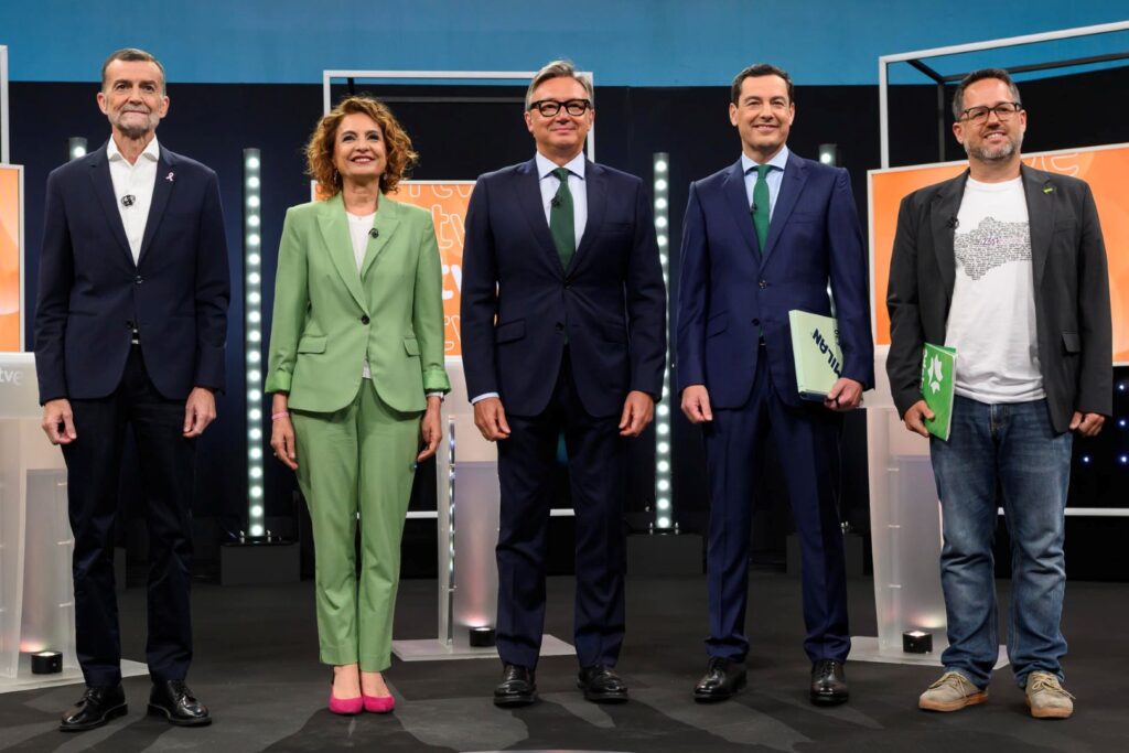 primer debate Andalucía RTVE
