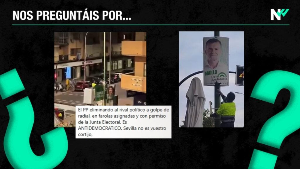 carteles electorales Sevilla