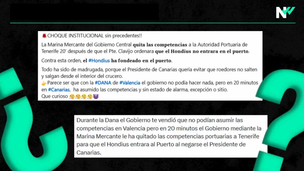Gobierno competencias Canarias MV Hondius