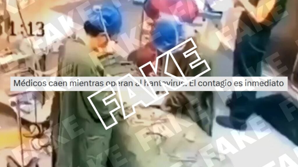 médico operación hantavirus