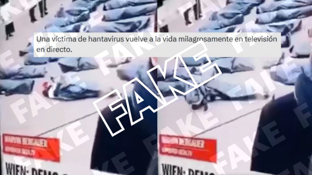 cadáver moviéndose hantavirus