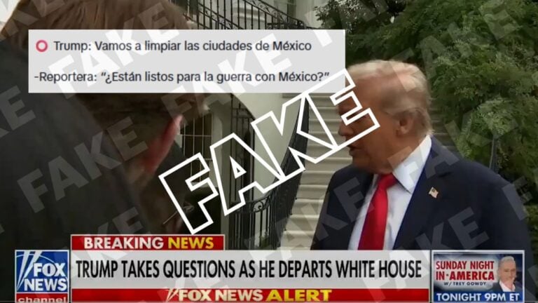 Trump guerra México