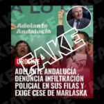 engañoso Adelante Andalucía infiltración Anticapitalistas