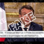 Macron no ha anunciado el cierre de colegios por el hantavirus a 8 de mayo de 2026