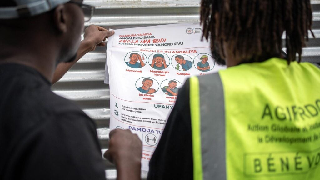 Campañas de prevención del ébola en Goma | MUNYERENKANA, Epa, Efe