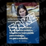 Gascó erradicar educación pública