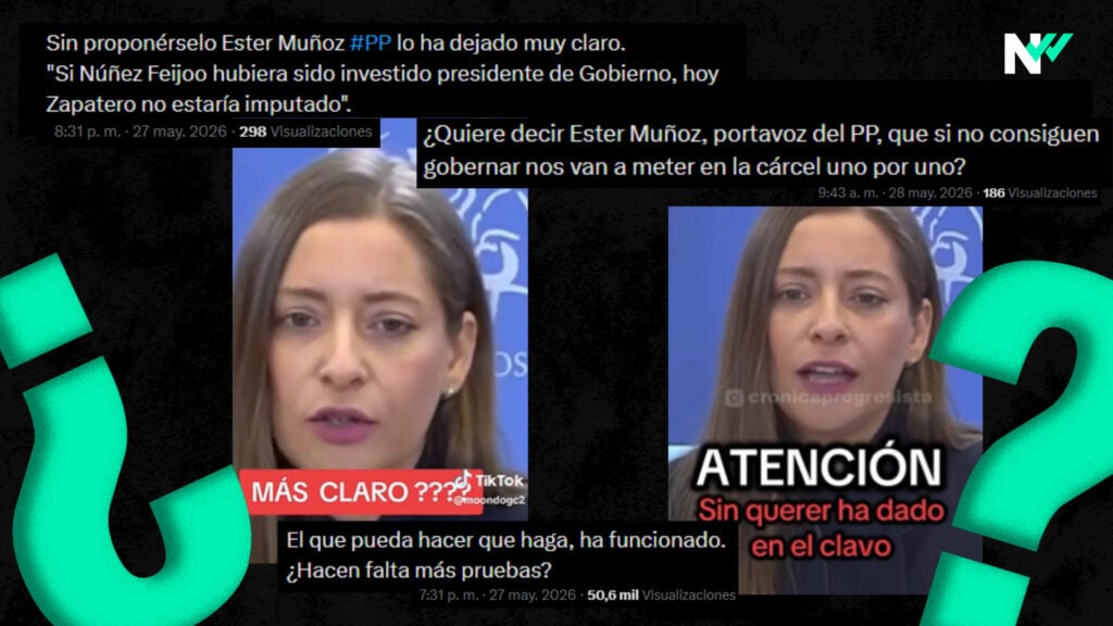 Muñoz Zapatero imputado Feijóo presidente