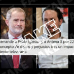Felipe VI Pablo Iglesias demandado Antena 3