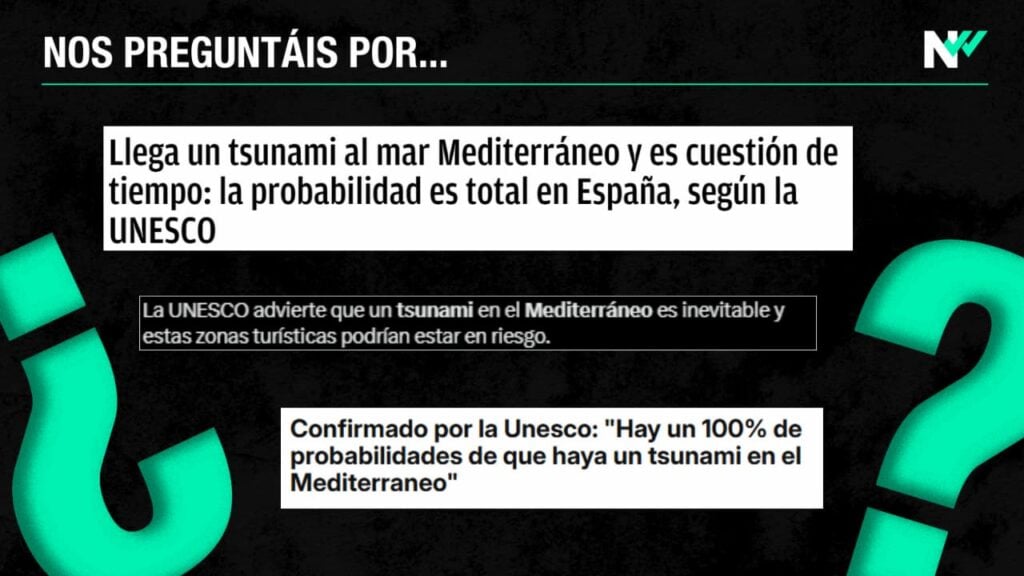 probabilidad tsunami mediterráneo UNESCO