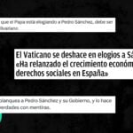 Vaticano Pedro Sánchez