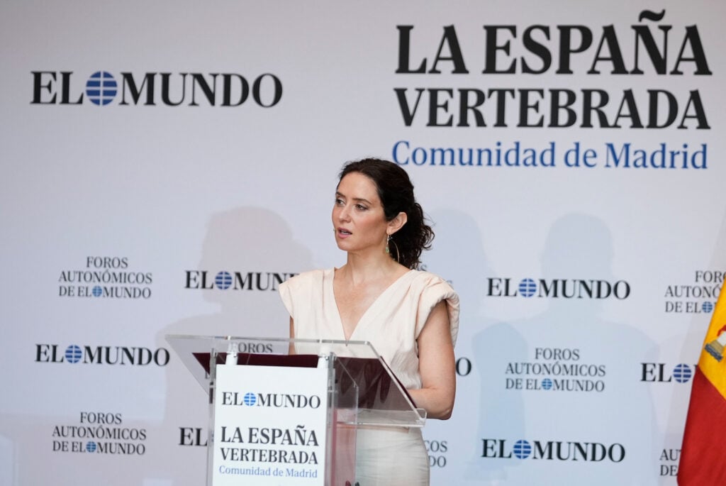 Ayuso inversión extranjera CCAA