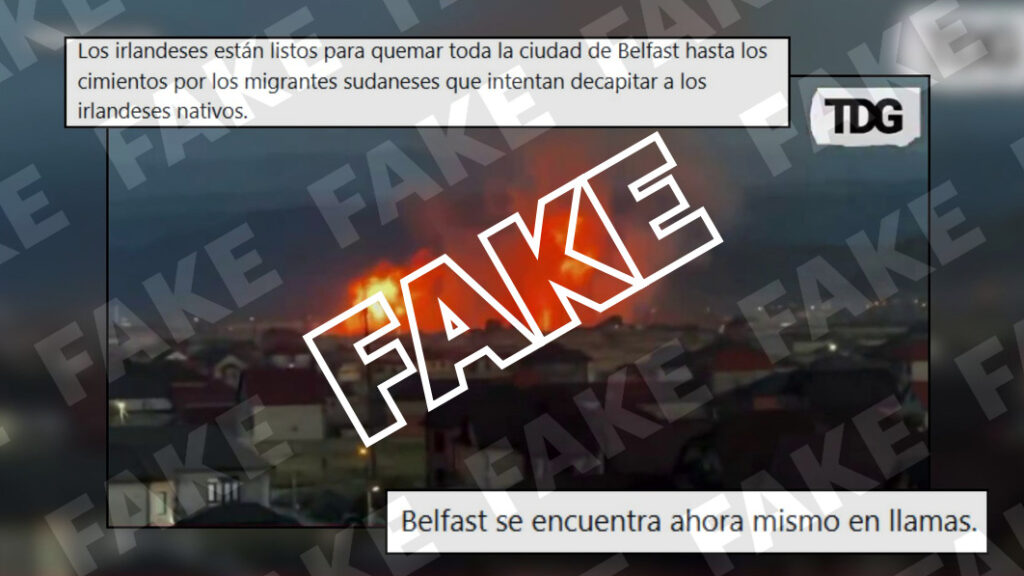 incendio Belfast