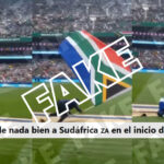 hombre tropieza Sudáfrica