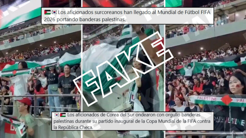 aficionados surcoreanos Palestina