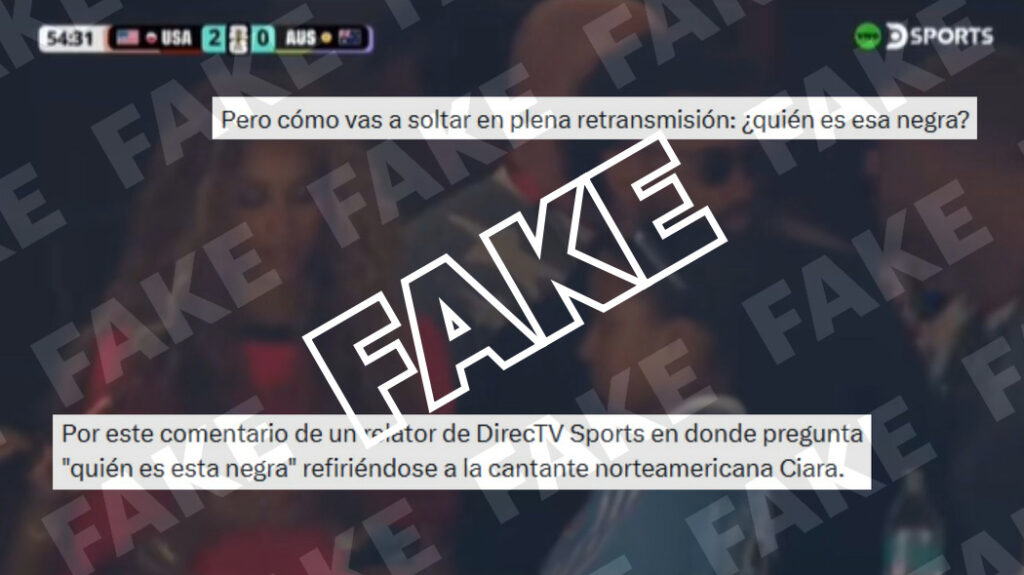 comentarista Mundial negra