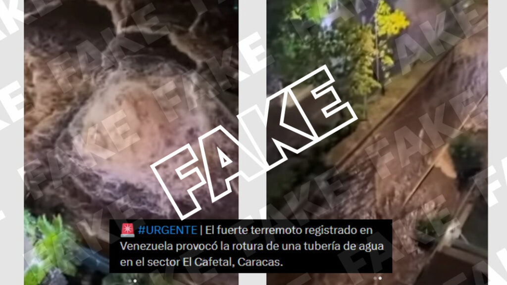 rotura tubería Venezuela