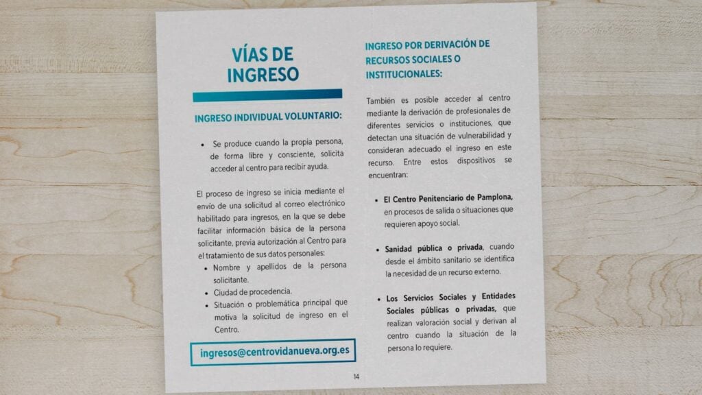 vida nueva gobierno navarra