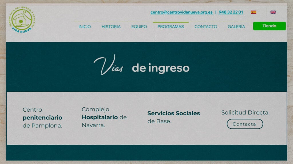 vida nueva gobierno navarra