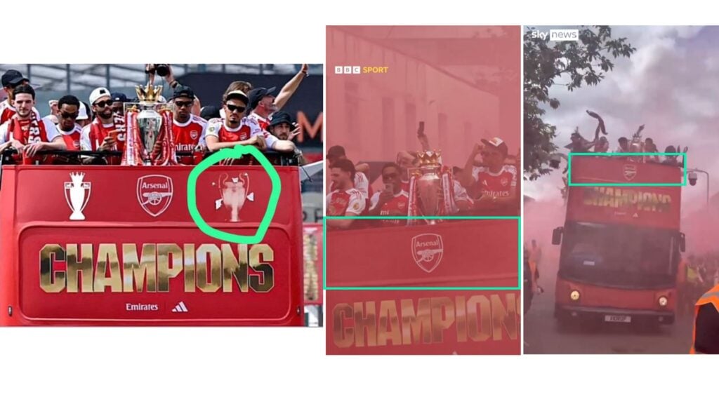 arsenal autobús champions