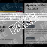 Las actividades de Sánchez del 19 de febrero de 2025 no han “desaparecido” tras publicarse la agenda de Leire Díez