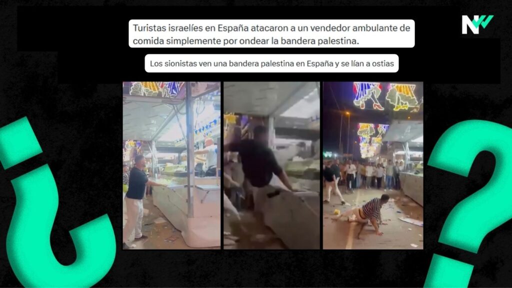 No hay pruebas de que esta pelea en una hamburguesería de Córdoba tenga relación con Palestina e Israel