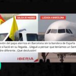 avión papa bandera España