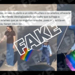 bandera LGTBIQA+ basura
