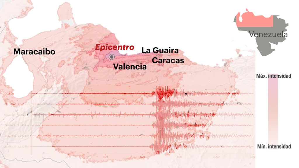 Intensidad del segundo terremoto de Venezuela en 2026 | USGS